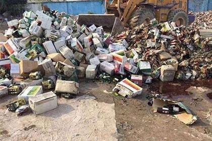 上海過期食品處理銷毀廠家！